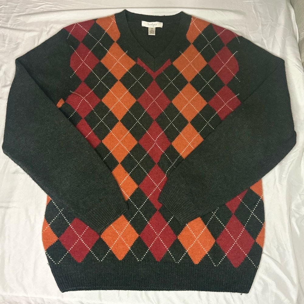 Turn bury 100%  lambs wool sweater